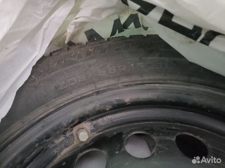 Колеса в сборе r16 зимние 4 100