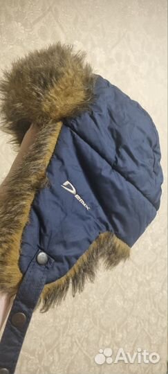 Шапка ушанка мужская