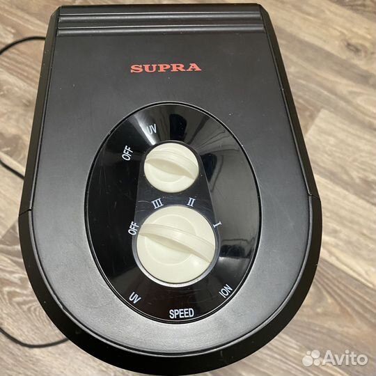 Очиститель воздуха Supra, Ионизатор + UF