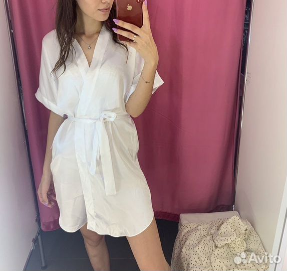 Халат белый