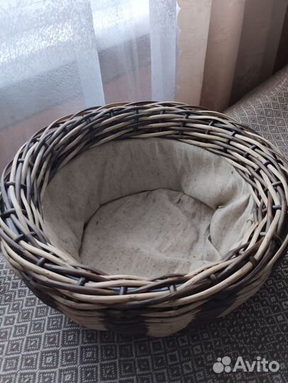 Кашпо из ротанга
