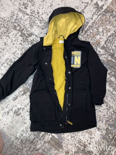 Весенняя парка на мальчика 140