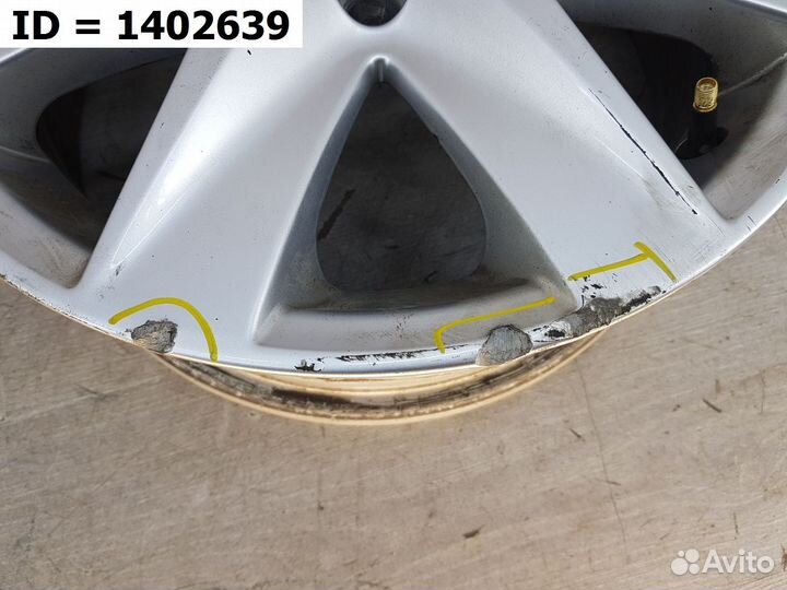 Диск литой r16 Renault Logan