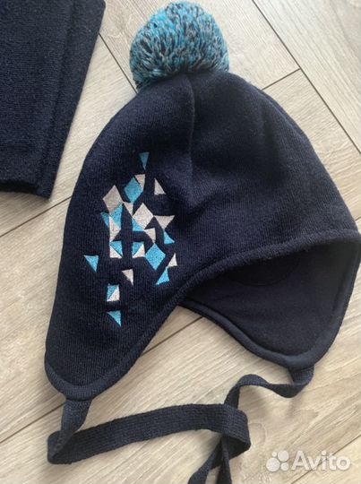 Шапка Густи Gusty и шарф 50-52