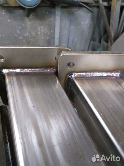 Сварка аргоном.Выезд