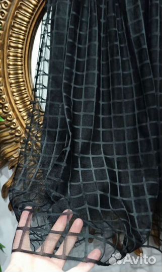 Alexander mcqueen юбка 46р сетка италия