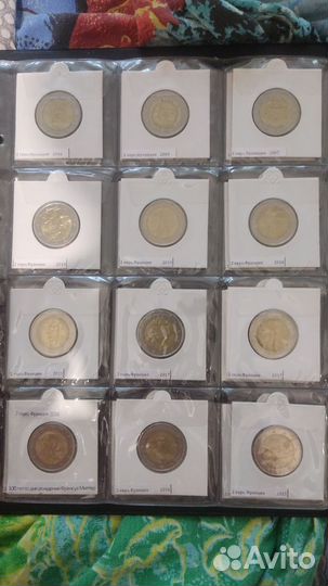 Монеты 2 евро