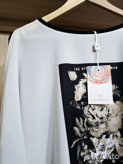 Блузка от Luisa Viola р.48 50 вискоза Италия