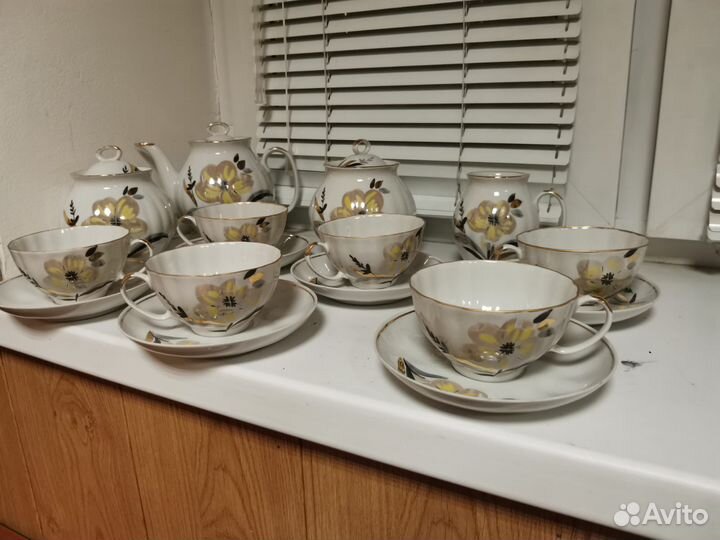 Чайный сервиз дулево 16 предметов