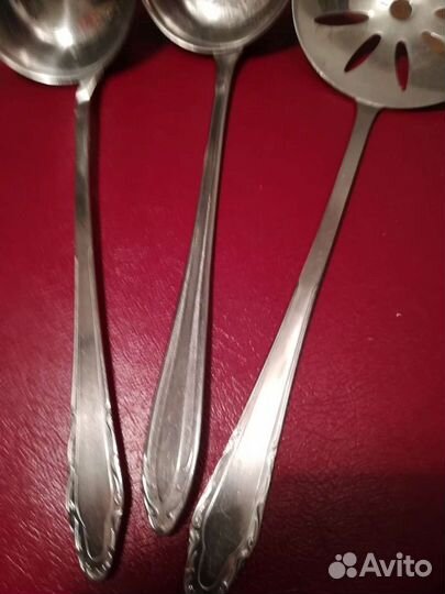 Вилки, ножи, ложки из СССР