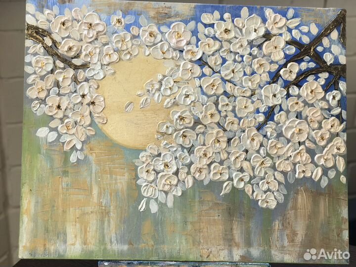 Картина Луна и Весна