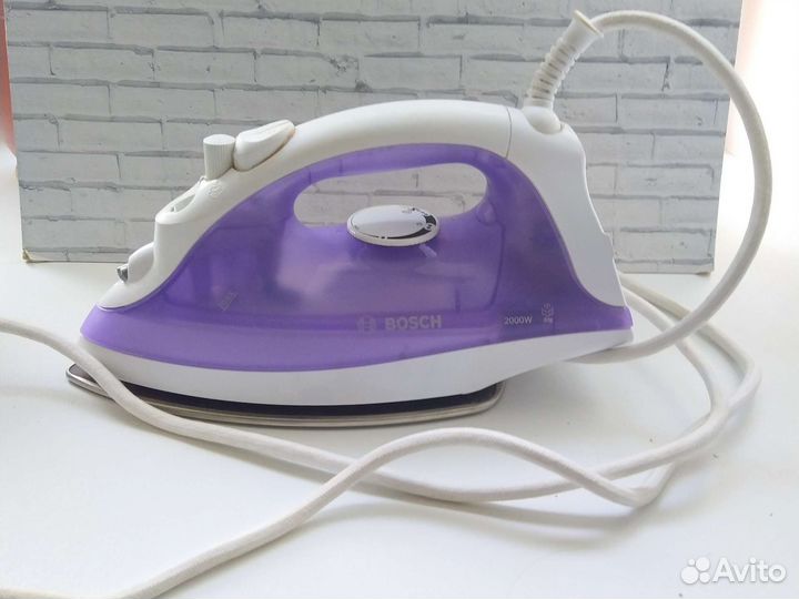 Утюг Bosch, Braun