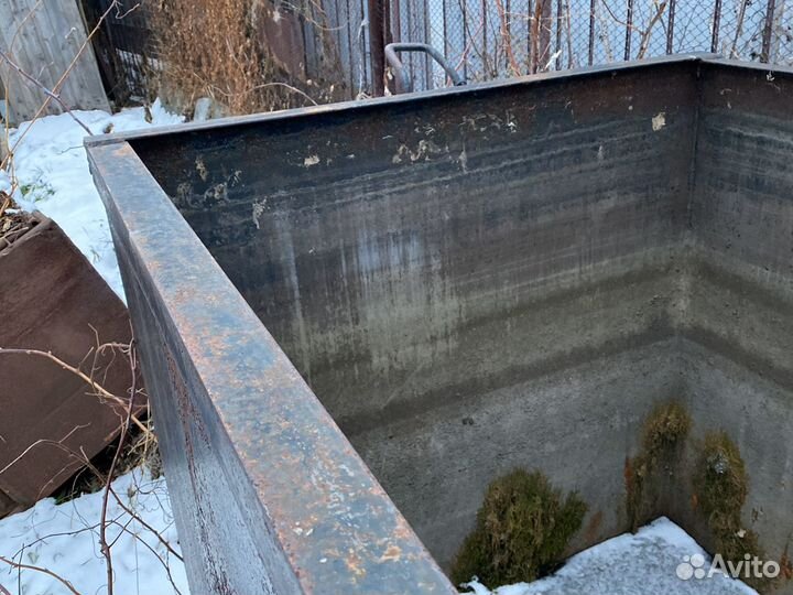 Бак металлический для воды