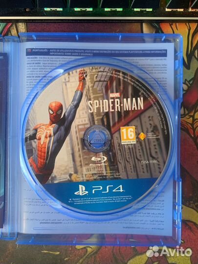 Диск Spider-Man ps4