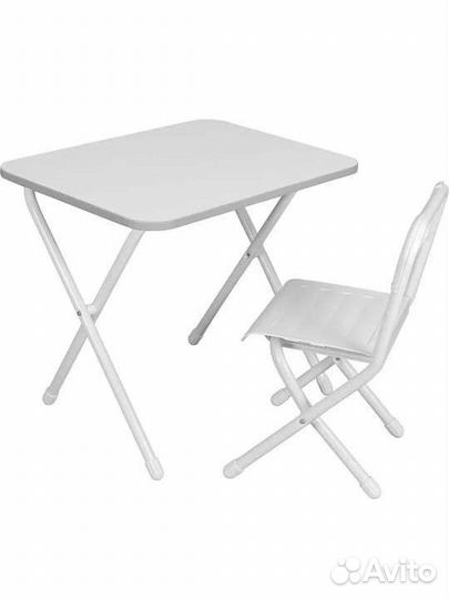 Складной комплект стол со стулом