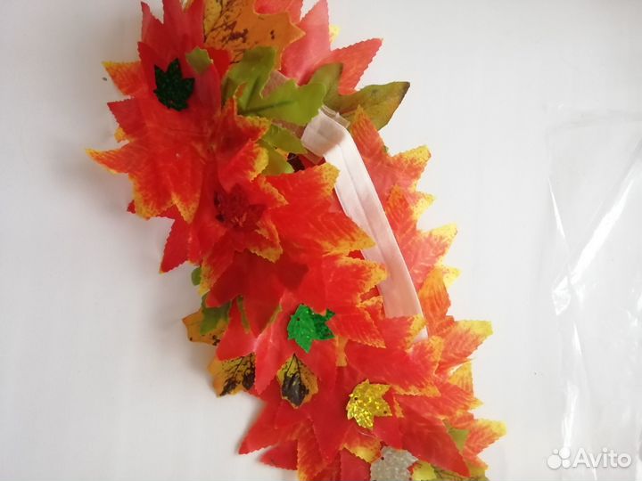 Осенний венок на голову