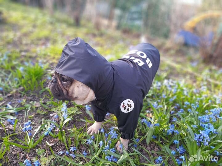 Куртка-дождевик для собак