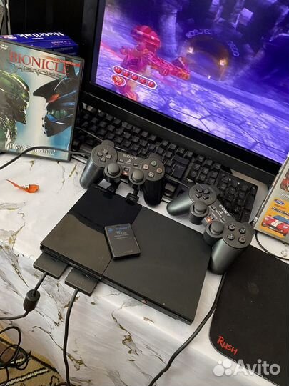 Sony playstation 2 slim прошитая