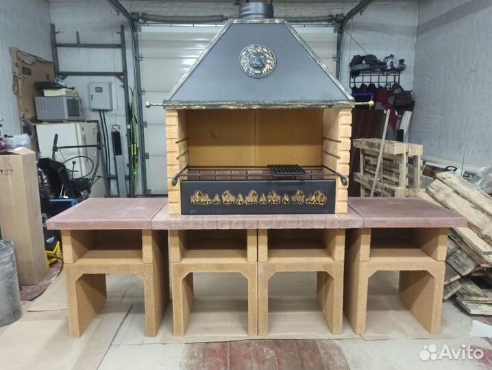 Печь барбекю с гарантией