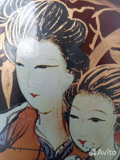 Ваза старинная Китай Сацума 20 век начало