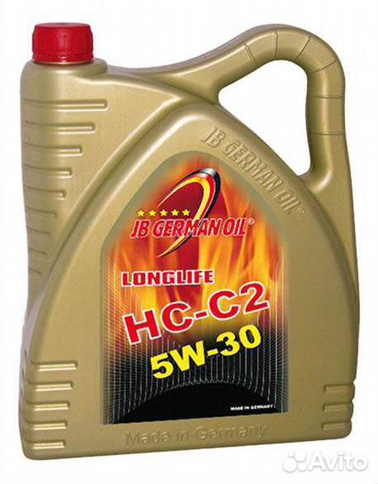 JB German Oil HC-C2 5w30 (5л) Бесплатная замена