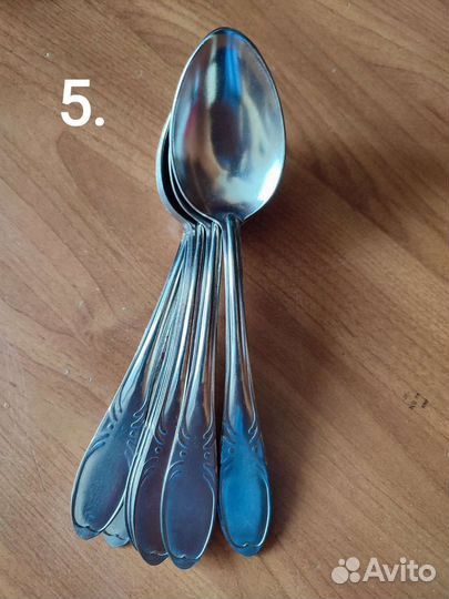Ложки столовые нержавейка и алюминий СССР