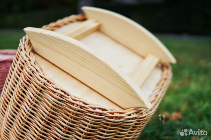 Люлька качалка плетёная для девочек/кукол