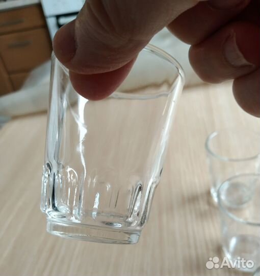 Стопки (рюмки) разные: стекло, хрусталь