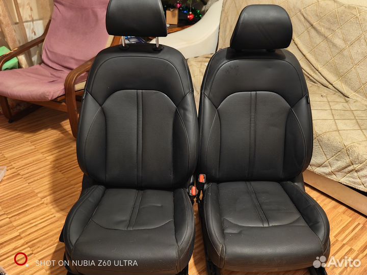 Kia optima престиж передние сидения