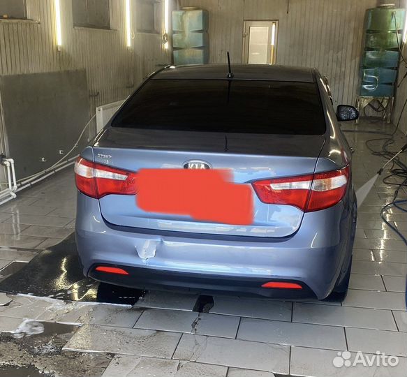 Задний бампер kia rio 3