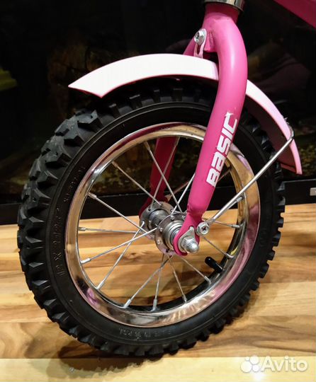 Велосипед детский со страховочными колесами