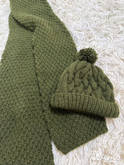 Детский набор шарфик и шапка