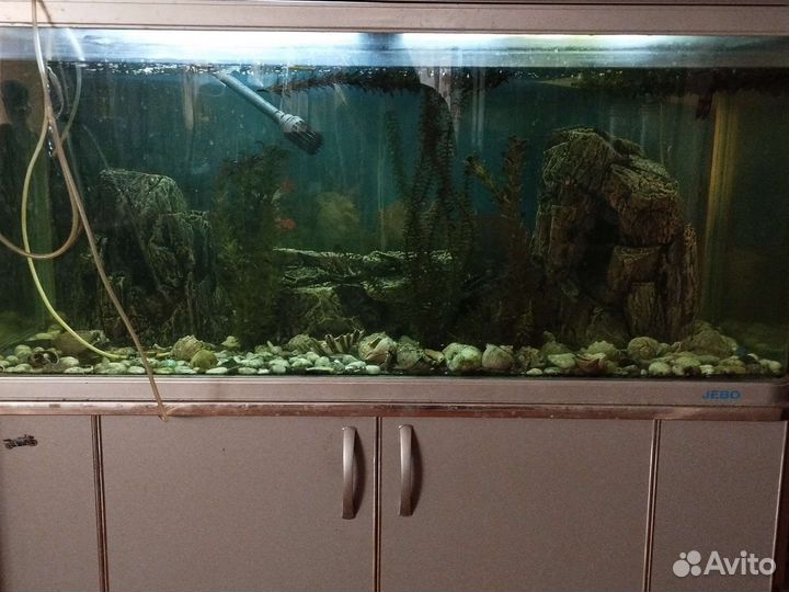 Аквариум с тумбой jebo 300 л
