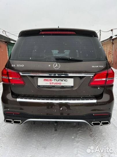 Обвес переделка Mercedes GL X166 в GLS 63 AMG