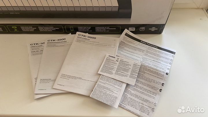 Синтезатор casio ctk 3500