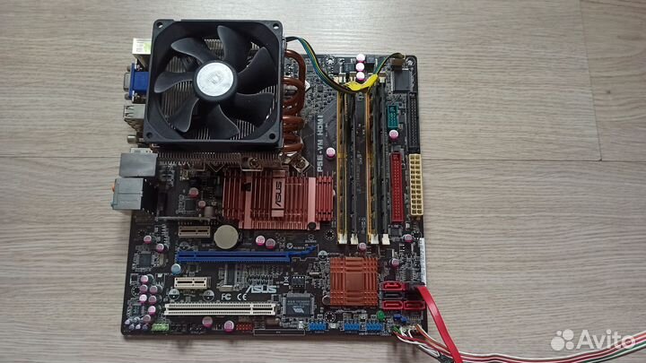 Связка 775/ Core quad Q9500/ 8gb