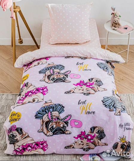 Детское постельное белье 1.5 бязь