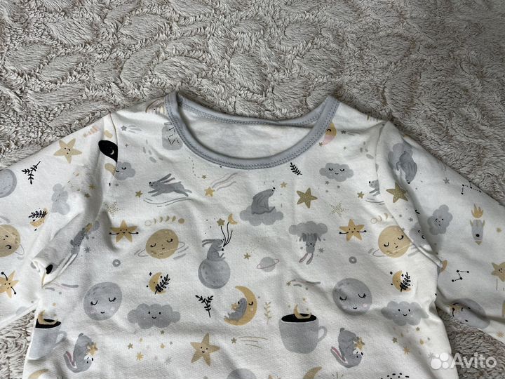 Пижама для девочки с начесом amoteks