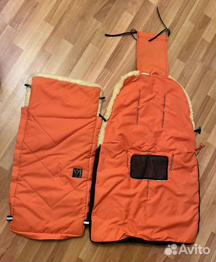 Зимний меховой конверт