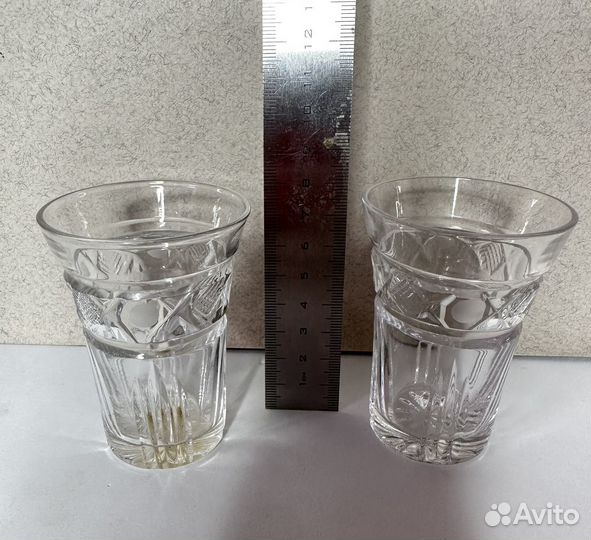Рюмки СССР 8 штук плюс 2 штуки