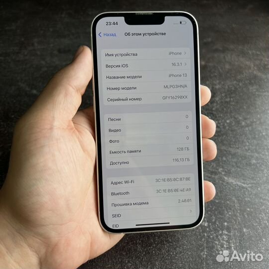 iPhone 13 128gb (AKB 91%, Sim )