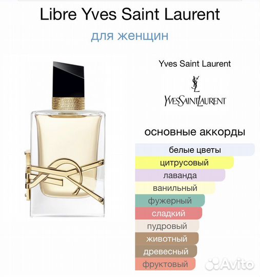 Парфюм женский YSL Libre