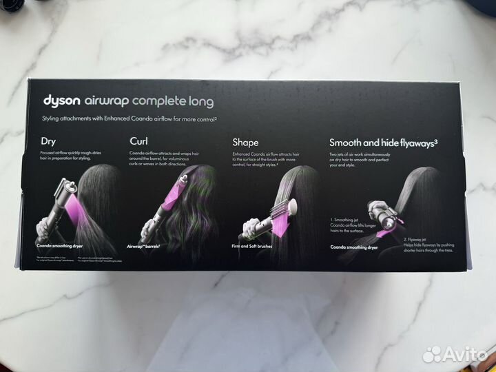 Стайлер dyson airwrap complete long