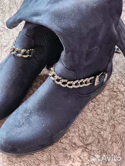 Сапоги женские демисезонные 41 размер