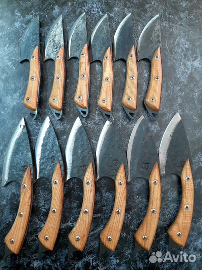 Нож шарк ручная работа ковка кухня