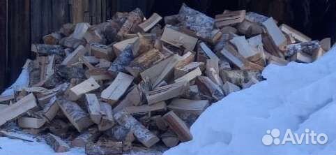 Дрова березовые колотые