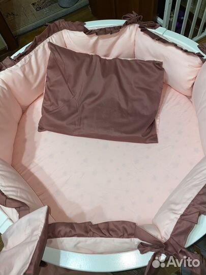 Комплект в кроватку. Бортики