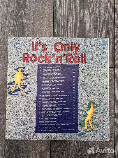 Виниловая пластинка It's Only Rock'n'Roll