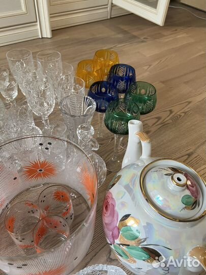 Посуда из хрусталя и стекла