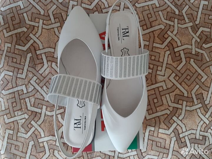 Туфли с открытой пяткой 41 размер